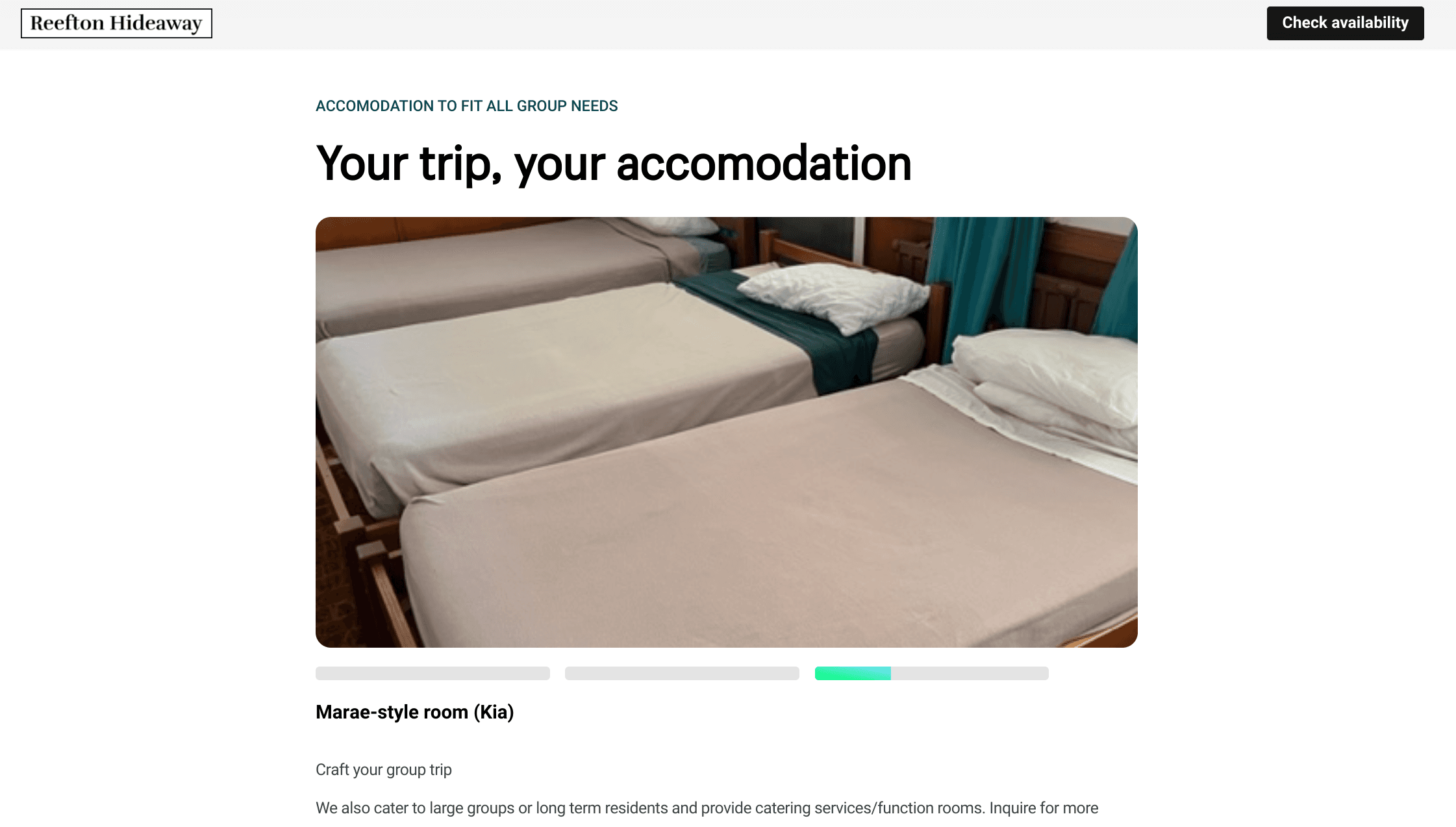 reeftonhideaway Room types