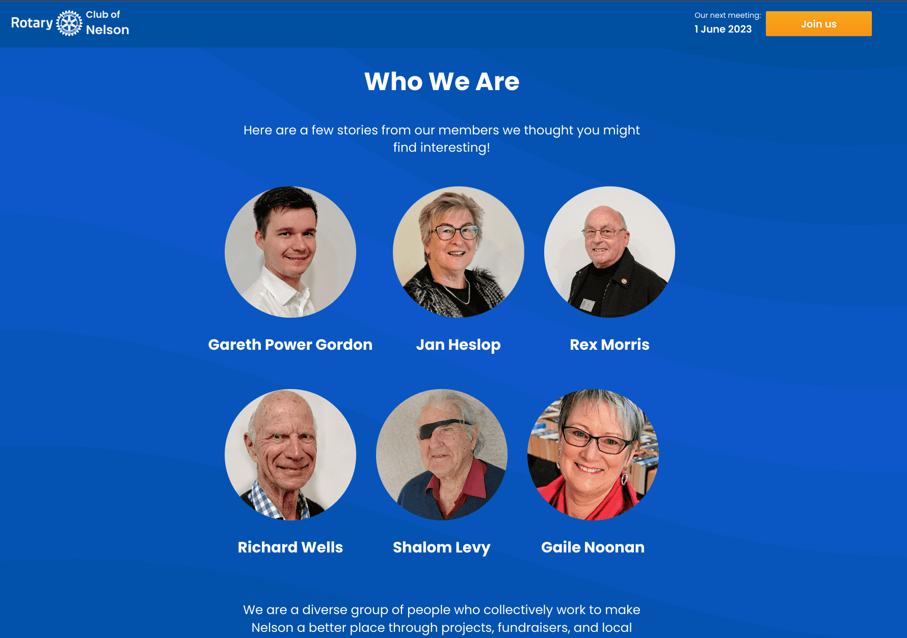 rotary club of nelson stories