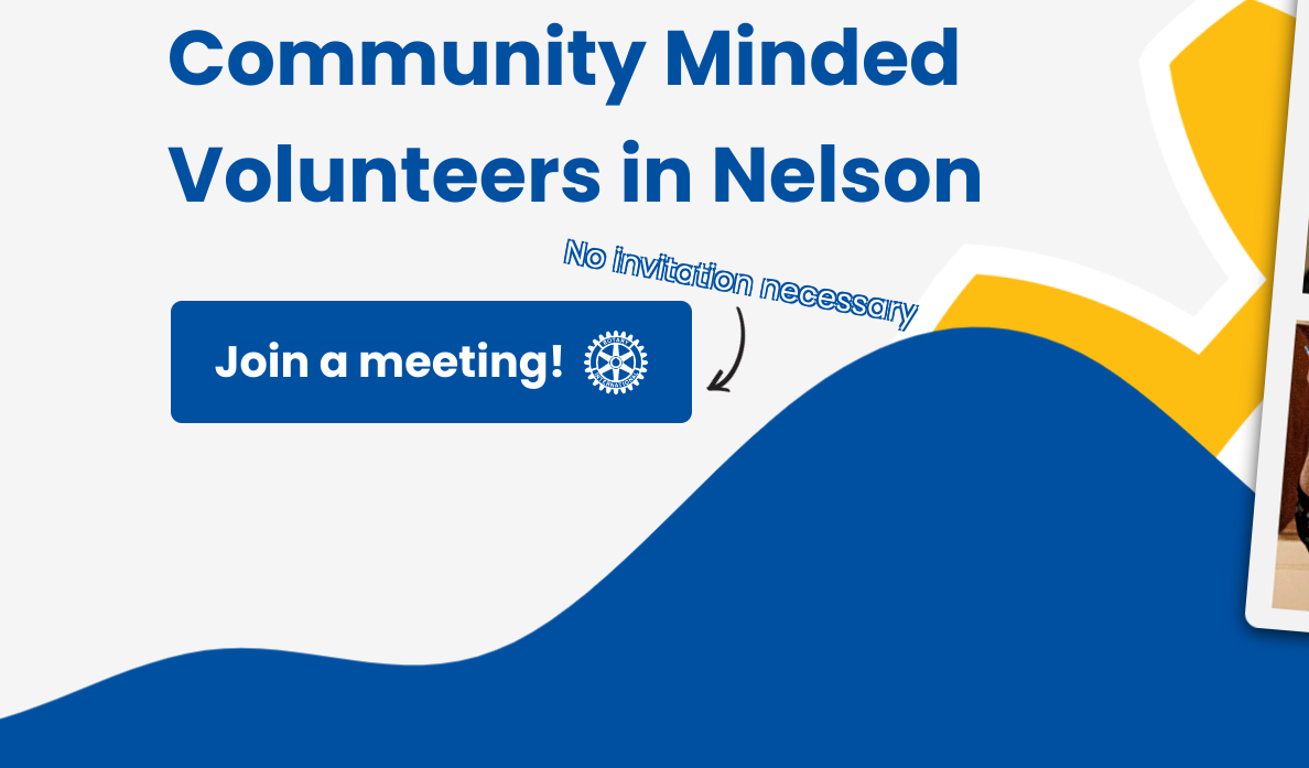 Rotary Club of Nelson website calls to action